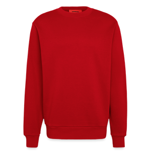 Organic Relaxed Crew Neck Made in EU - red