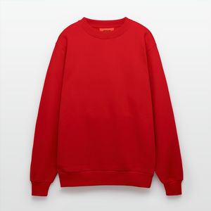 Organic Relaxed Crew Neck Made in EU - red