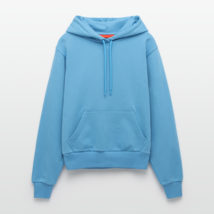 Organic Fitted Hoodie Made in EU -  Sol Blue