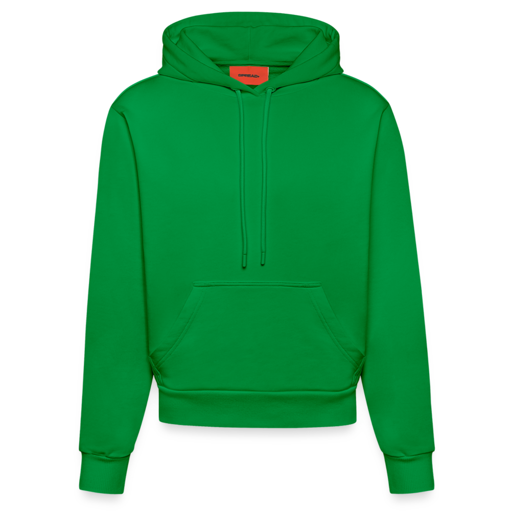 Organic Fitted Hoodie Made in EU - City Green