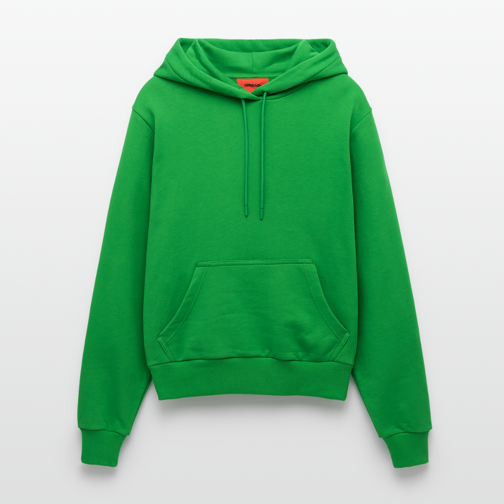 Organic Fitted Hoodie Made in EU - City Green