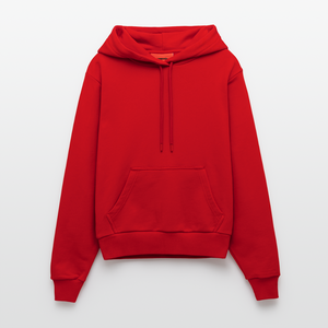 Organic Fitted Hoodie Made in EU - red