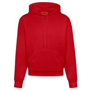 Organic Fitted Hoodie Made in EU - red