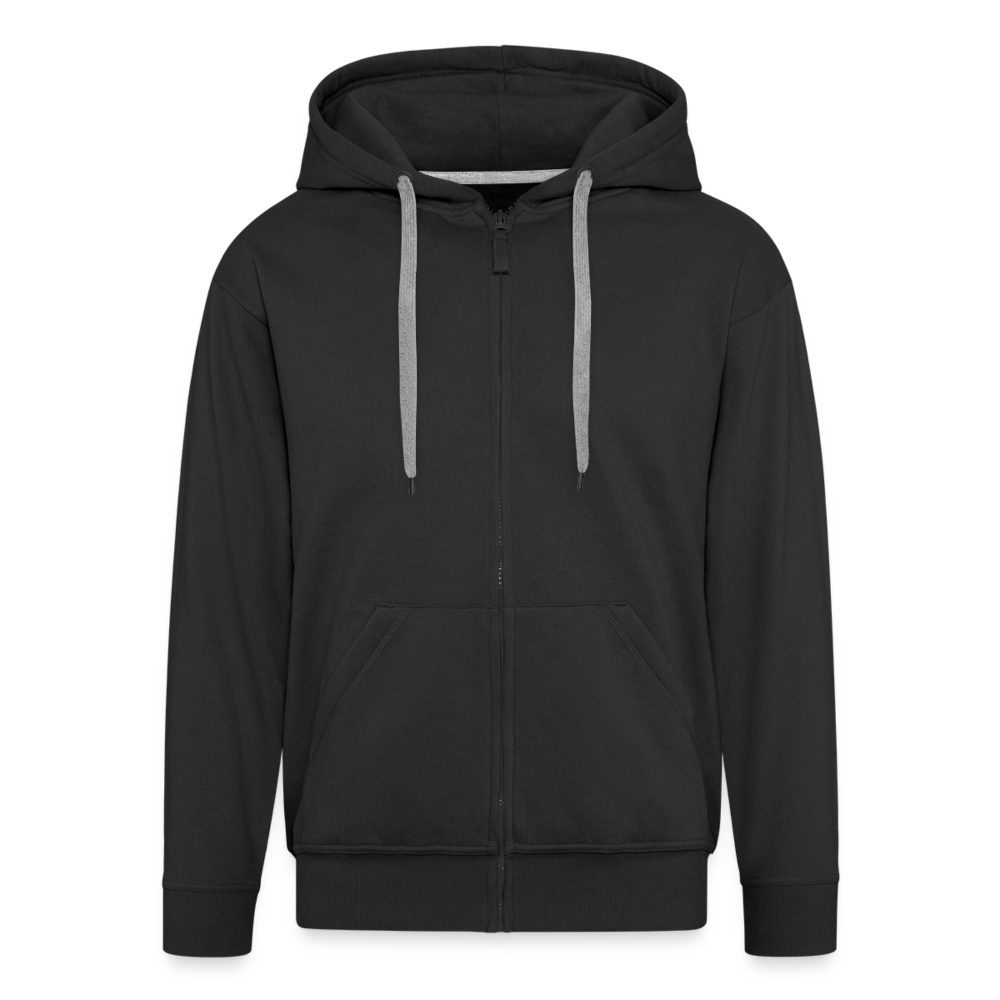 Men's Premium Hooded Jacket - black