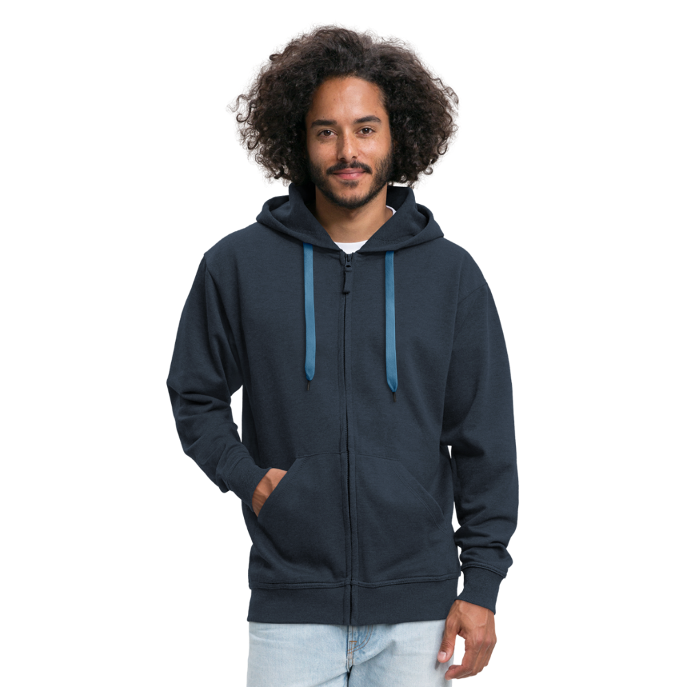 Men's Premium Hooded Jacket - navy