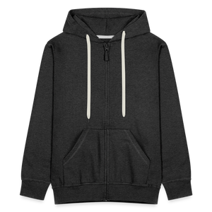 Men's Premium Hooded Jacket - charcoal grey