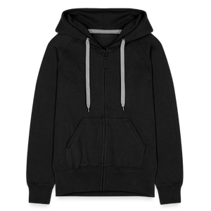 Women's Premium Hooded Jacket - black