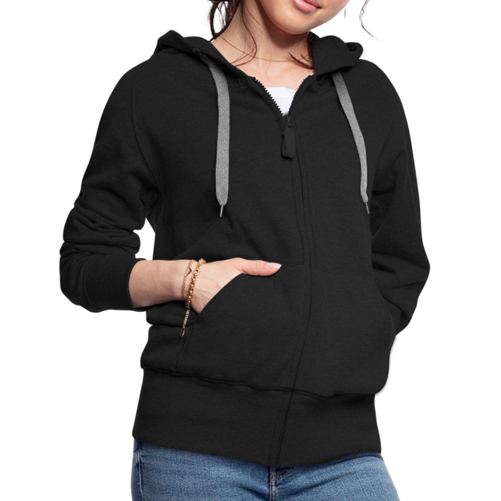 Women's Premium Hooded Jacket - black