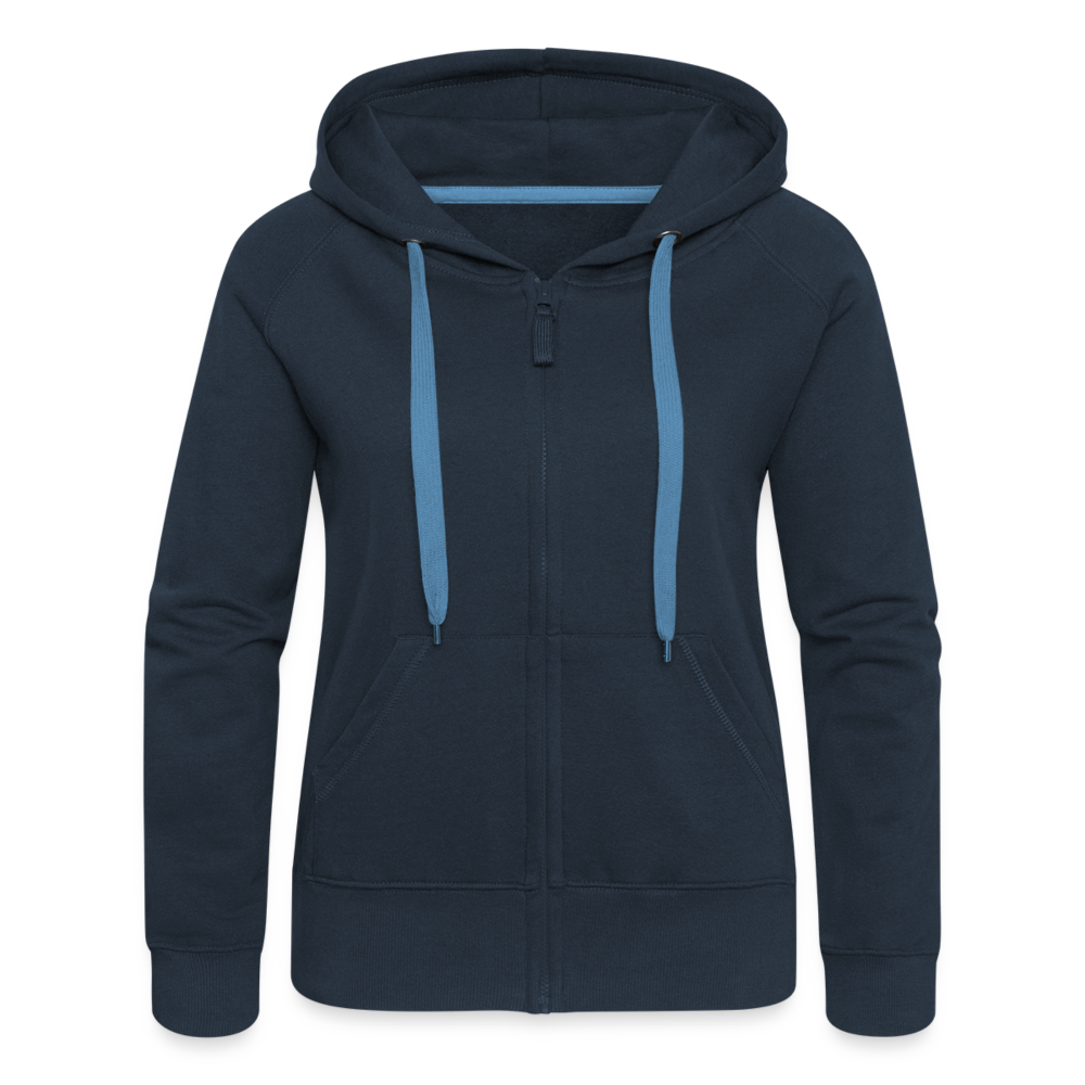 Women's Premium Hooded Jacket - navy