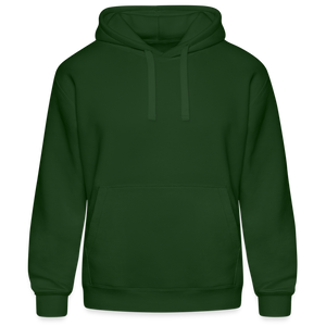 Men’s Hooded Sweater by Russell - bottle green