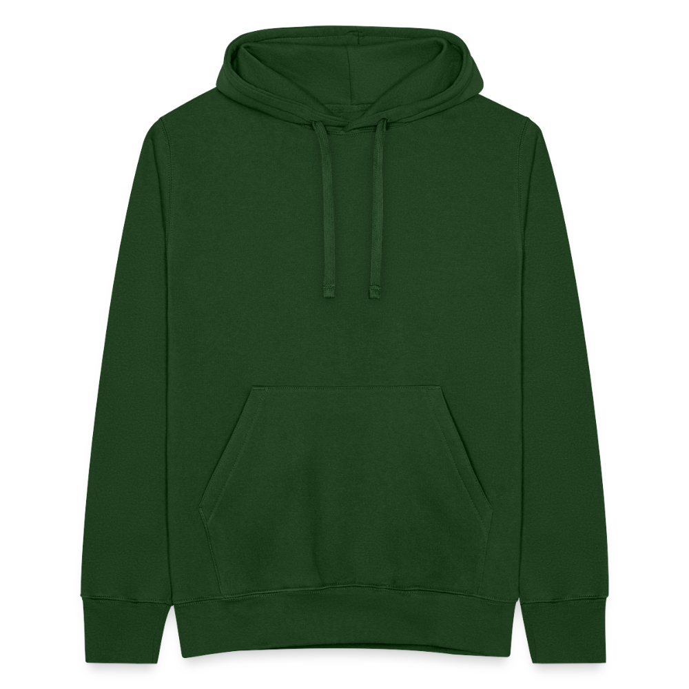 Men’s Hooded Sweater by Russell - bottle green