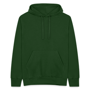 Men’s Hooded Sweater by Russell - bottle green