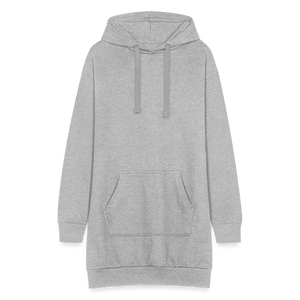 Hoodie Dress - heather grey