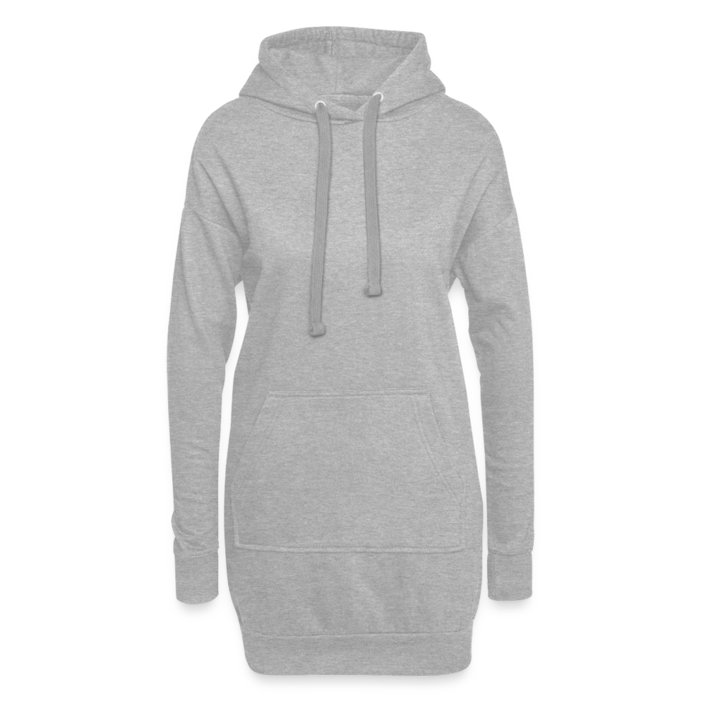 Hoodie Dress - heather grey