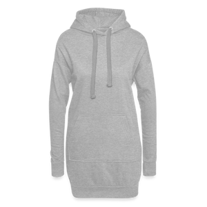 Hoodie Dress - heather grey