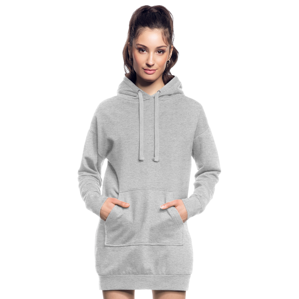 Hoodie Dress - heather grey