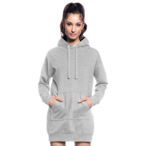 Hoodie Dress - heather grey