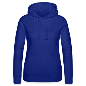 Women’s Hooded Sweater by Russell - royal blue