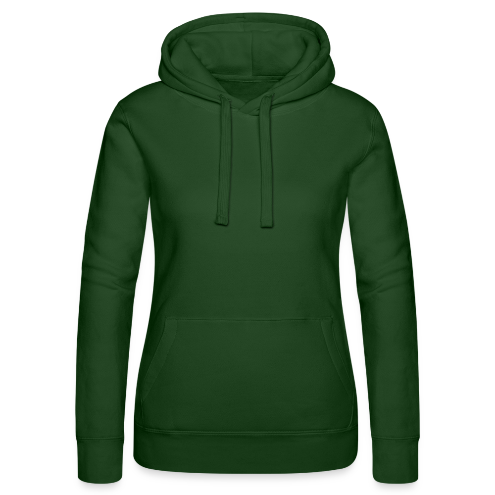 Women’s Hooded Sweater by Russell - bottle green