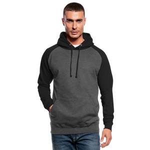 Unisex Baseball Hoodie - graphite/black