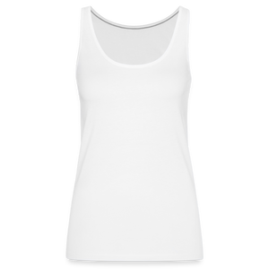 Women’s Premium Tank Top - white