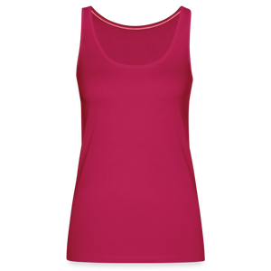 Women’s Premium Tank Top - dark pink