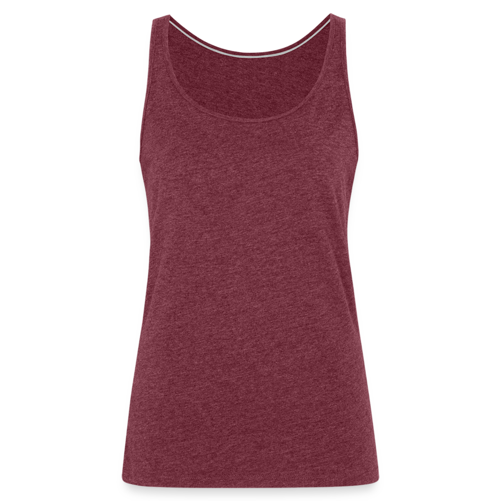 Women’s Premium Tank Top - heather burgundy