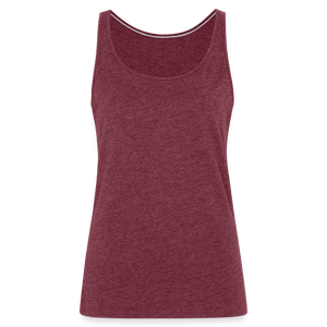 Women’s Premium Tank Top - heather burgundy