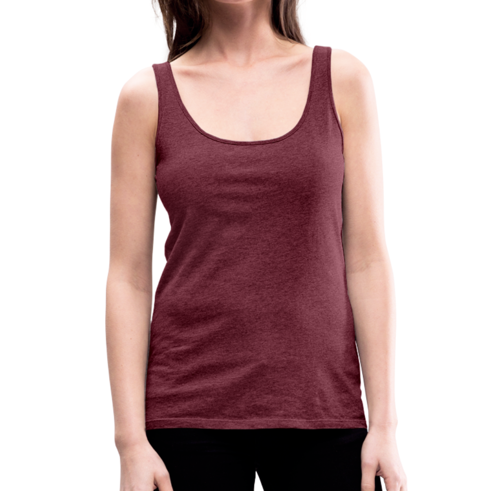 Women’s Premium Tank Top - heather burgundy