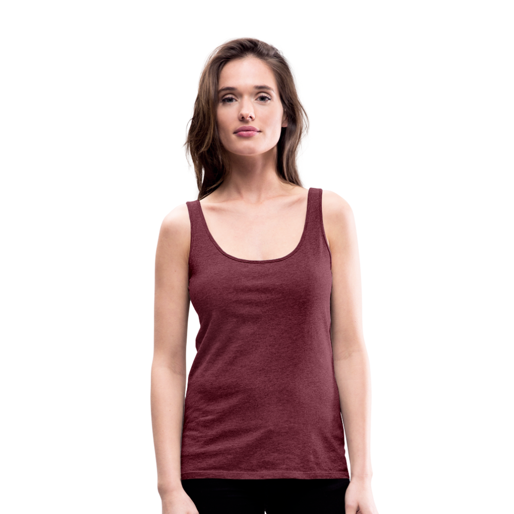 Women’s Premium Tank Top - heather burgundy