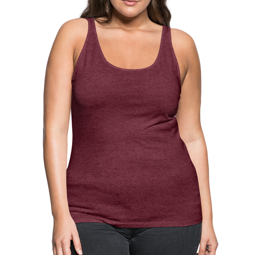 Women’s Premium Tank Top - heather burgundy