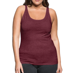 Women’s Premium Tank Top - heather burgundy