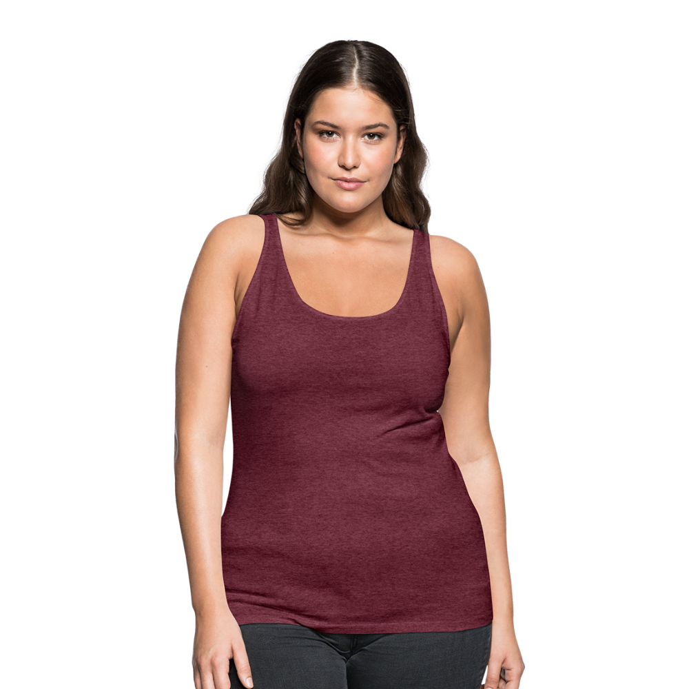 Women’s Premium Tank Top - heather burgundy