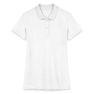 Stanley/Stella Women’s Organic Polo Shirt ELLISER - white