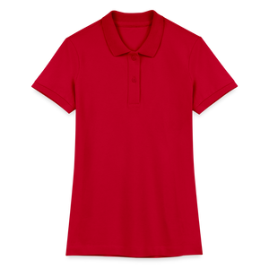 Stanley/Stella Women’s Organic Polo Shirt ELLISER - red