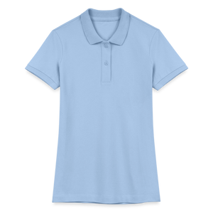 Stanley/Stella Women’s Organic Polo Shirt ELLISER - sky blue