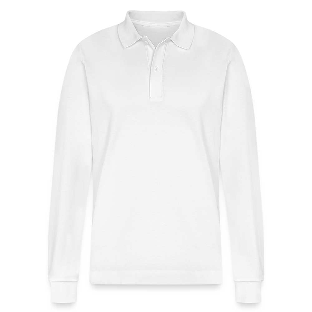 Stanley/Stella PREPSTER Organic Unisex Long-Sleeved Polo Shirt - white