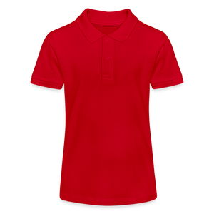 Stanley/Stella Teen Organic Polo Shirt MINI SPRINTER - red