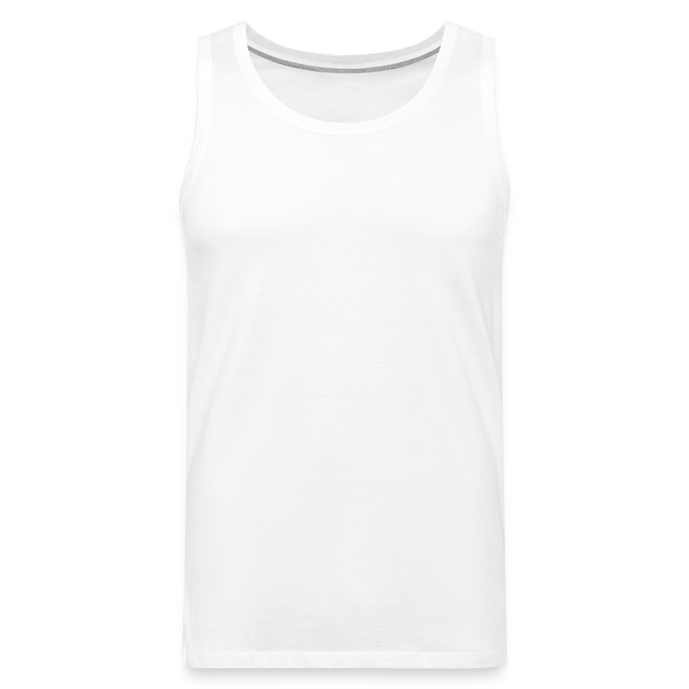 Men’s Premium Tank Top - white