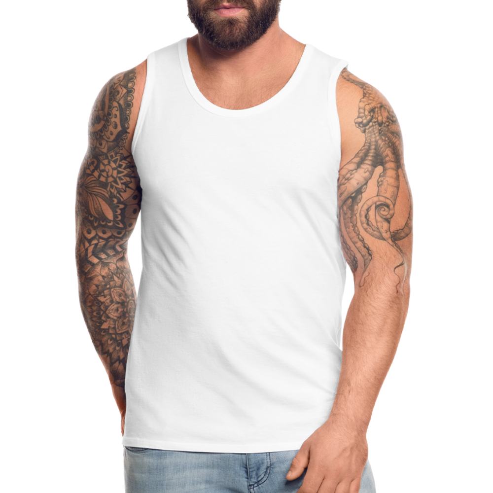 Men’s Premium Tank Top - white