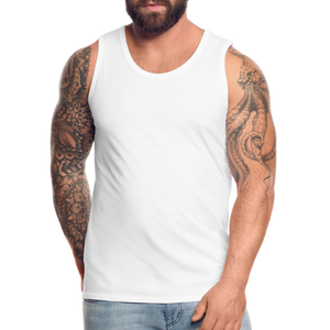 Men’s Premium Tank Top - white