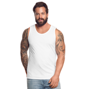 Men’s Premium Tank Top - white