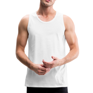 Men’s Premium Tank Top - white