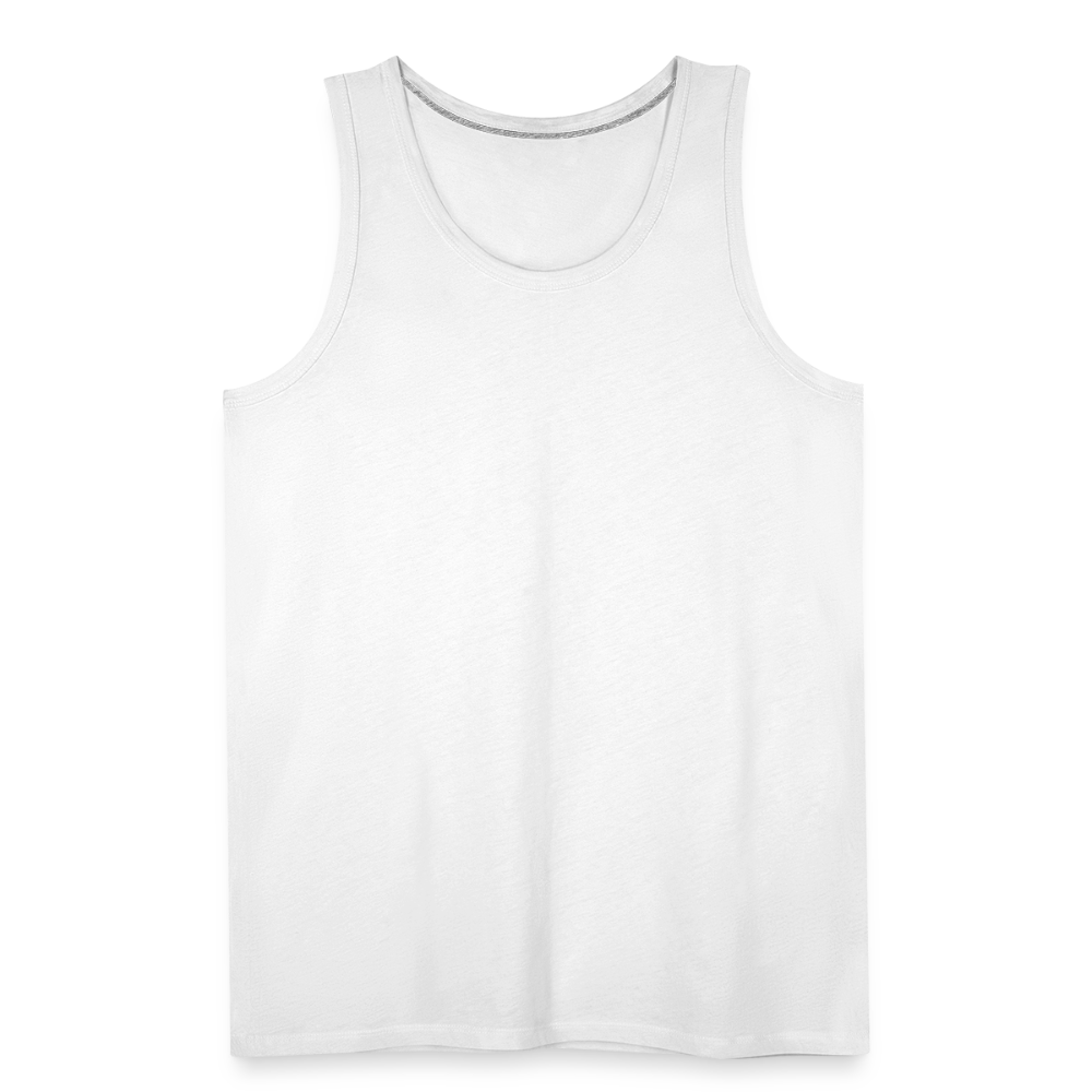 Men’s Premium Tank Top - white