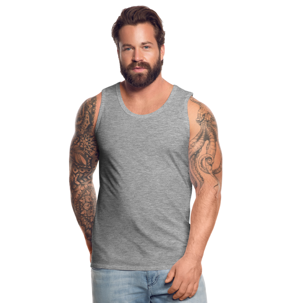 Men’s Premium Tank Top - heather grey