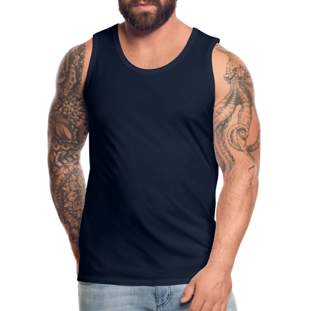 Men’s Premium Tank Top - navy