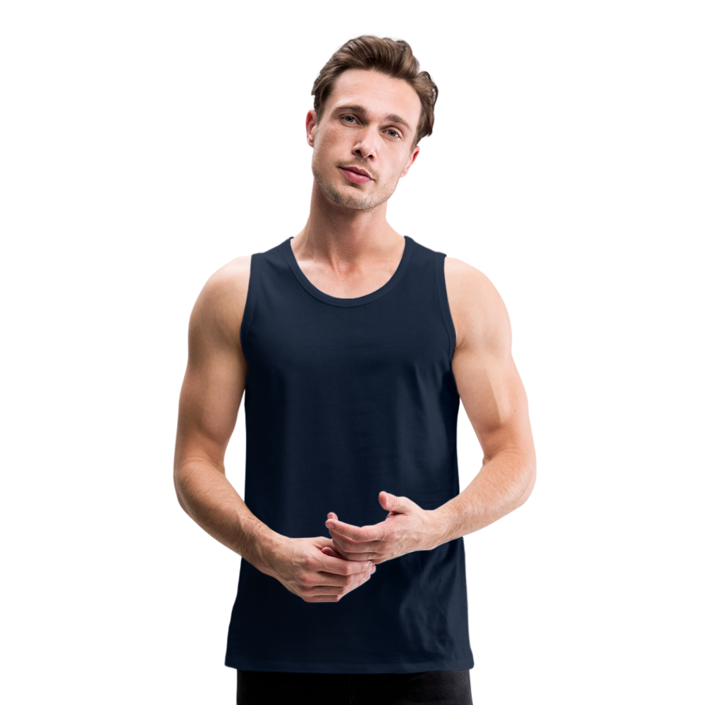 Men’s Premium Tank Top - navy