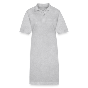 Stanley/Stella PAIGER Organic Women’s Polo Dress - heather grey