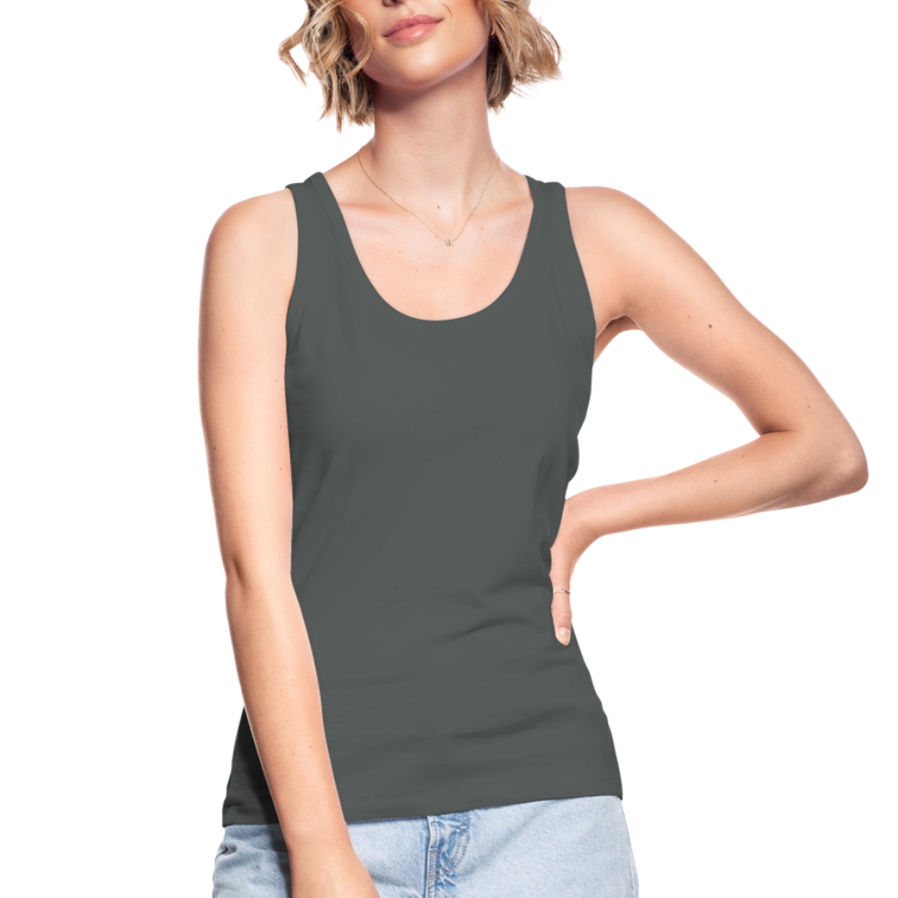 Women’s Organic Tank Top by Stanley & Stella - charcoal