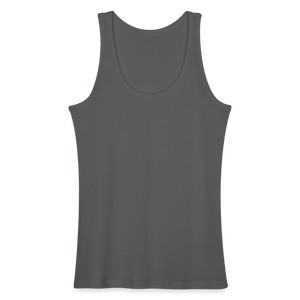 Women’s Organic Tank Top by Stanley & Stella - charcoal